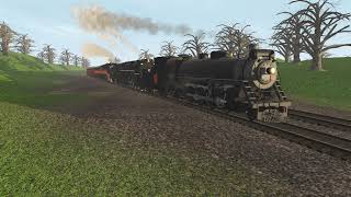 Viewers Request Cn 3254, Nkp 765, And Sp 4449 40 Car Penger Train Triple-Header
