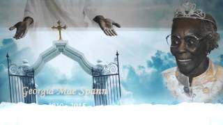 Georgia Mae Spann, 1910-2015, Wake Before Funeral
