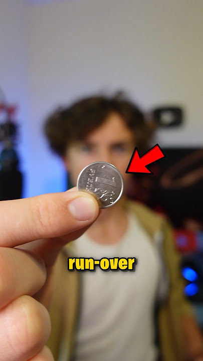 I Put Coins on Train Tracks, and THIS Happened.. 🚅😳(results at end) #shorts #experiment