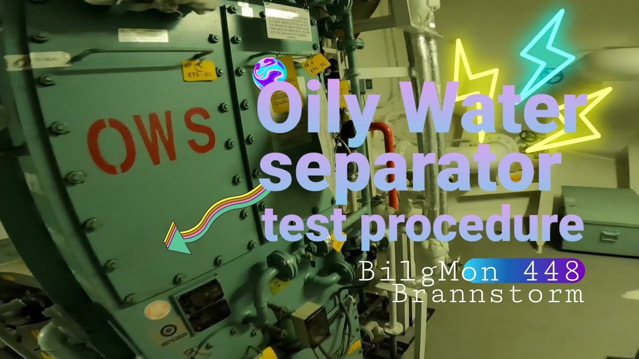 Test Injection Ows OWS Test Procedure - BilgMon 448 - Brannstorm - YouTube