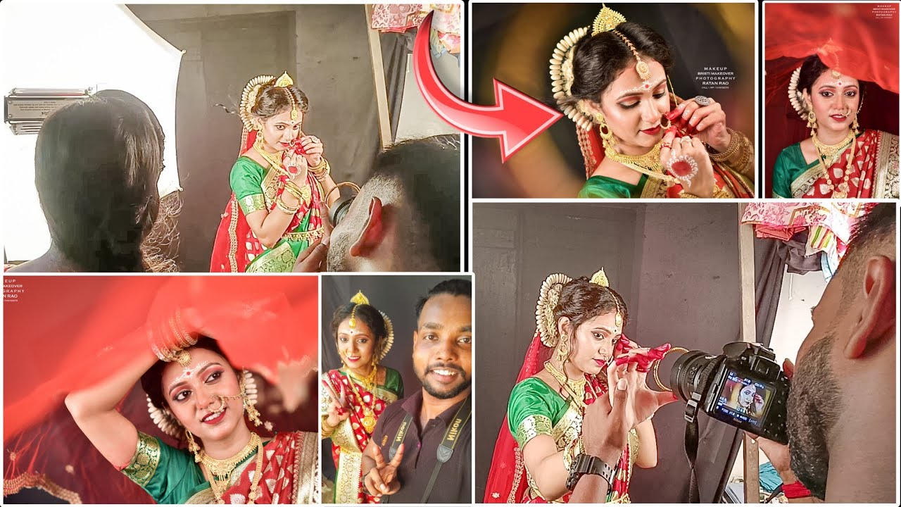 Bengali Bridal pose || 25 secret bridal pose || Behind The Scene || Bridal photoshoot || Ratan Rao