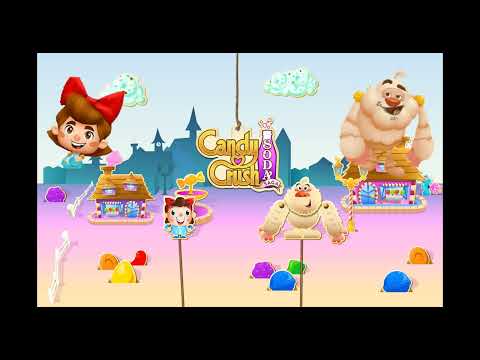 Candy Crush Soda Saga Diorama Rebuild Candy Town Music 