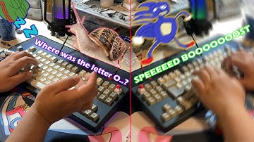 What Slow (30 WPM) vs. Fast (130-190 WPM) Typing Looks/Sounds Like (2022 Edition)