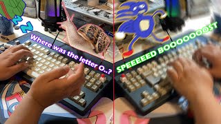 What Slow (30 WPM) vs. Fast (130-190 WPM) Typing Looks/Sounds Like (2022 Edition) screenshot 4