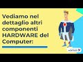 LE COMPONENTI PRINCIPALI DI UN COMPUTER