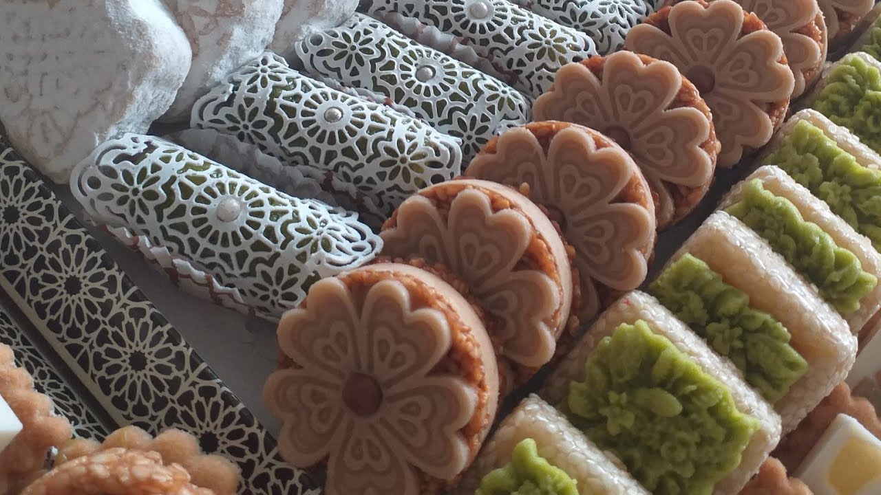 حصريا ولأول مرة في يوتيوب حلوة اللوز بالسكر شبيكة على طريقة الحلو التونسي