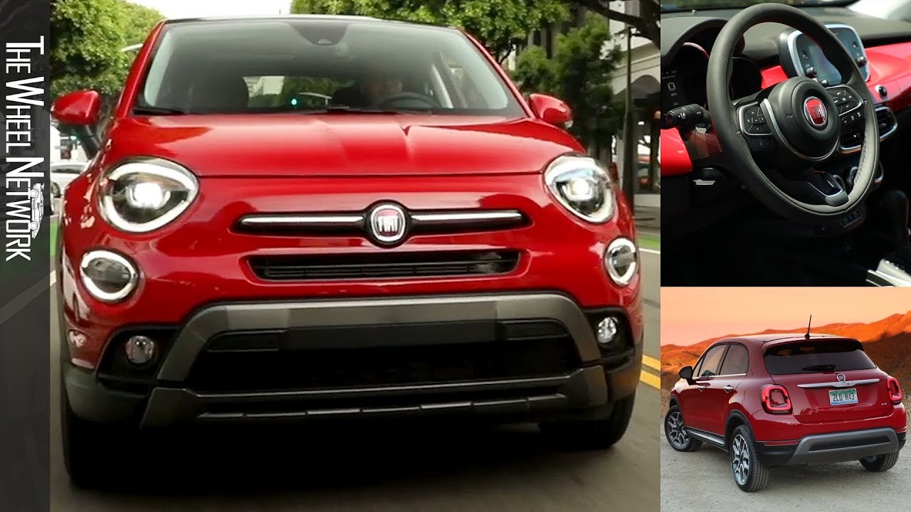 2020 Fiat 500x Trekking Driving Interior Exterior Us Spec