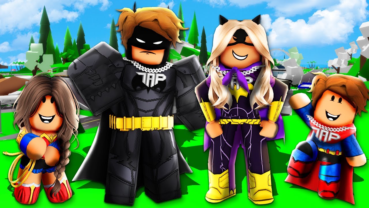 I Started My Own SUPERHERO FAMILY in Brookhaven RP!