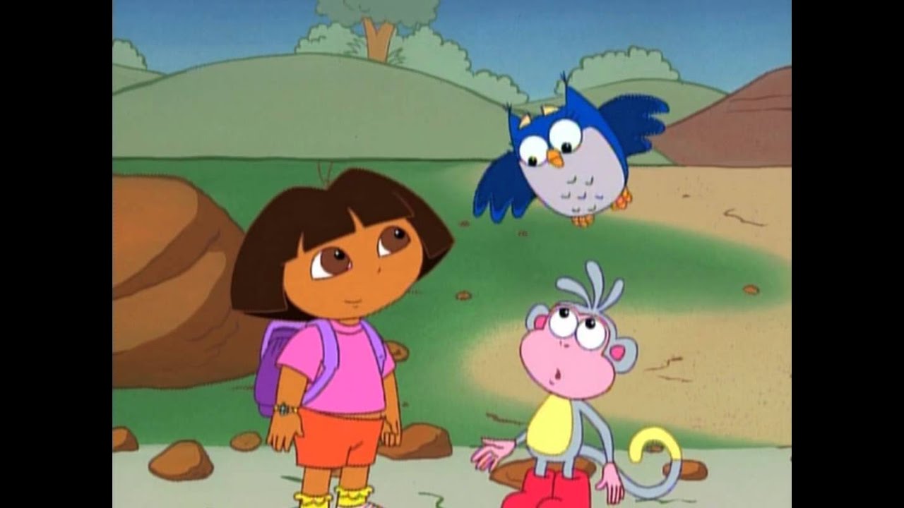 A clip from an old episode of Dora. 