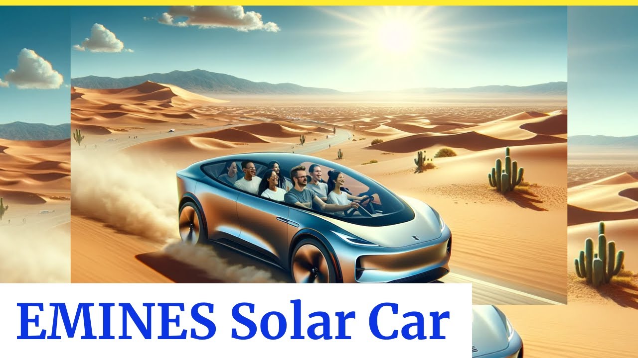 EMINES SOLAR CAR : video mécatronique