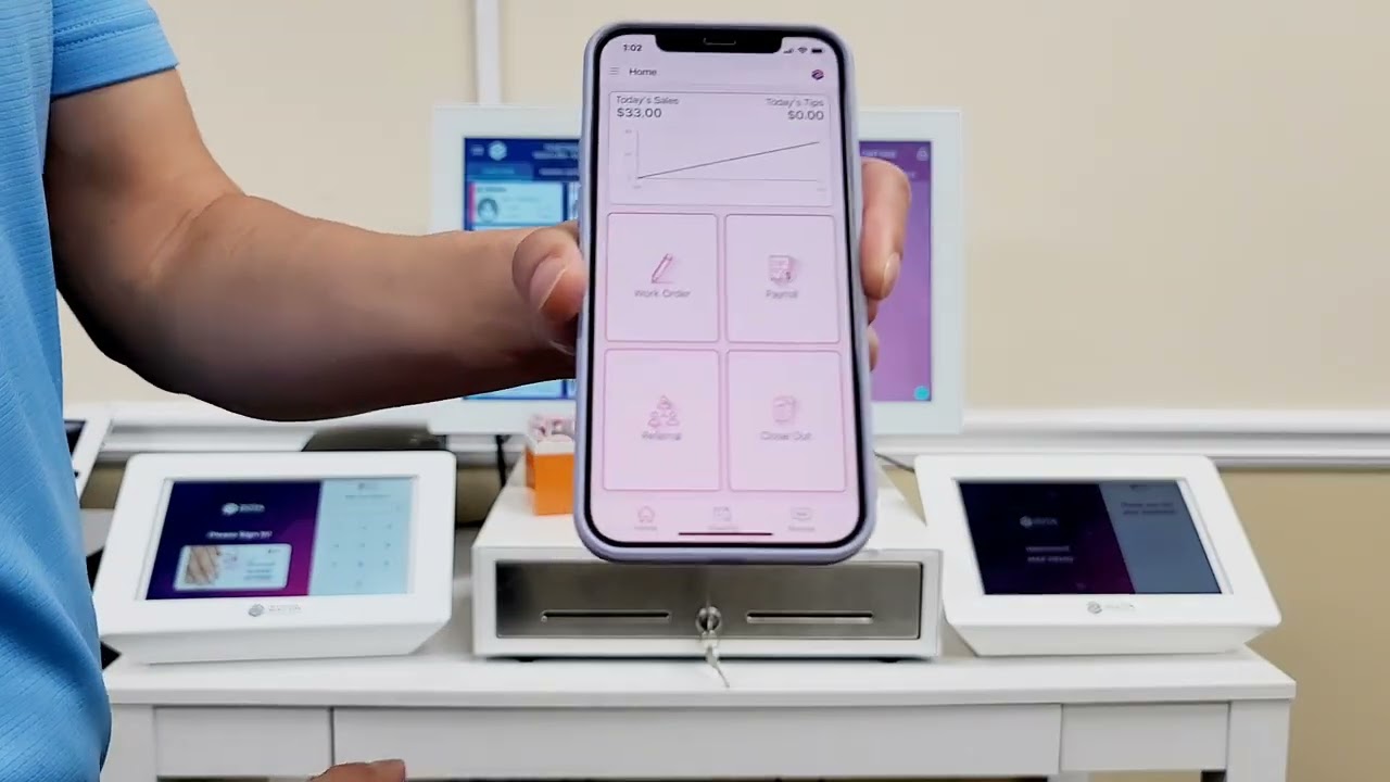 Outline Video ZOTA Salon POS: Quick Demonstration