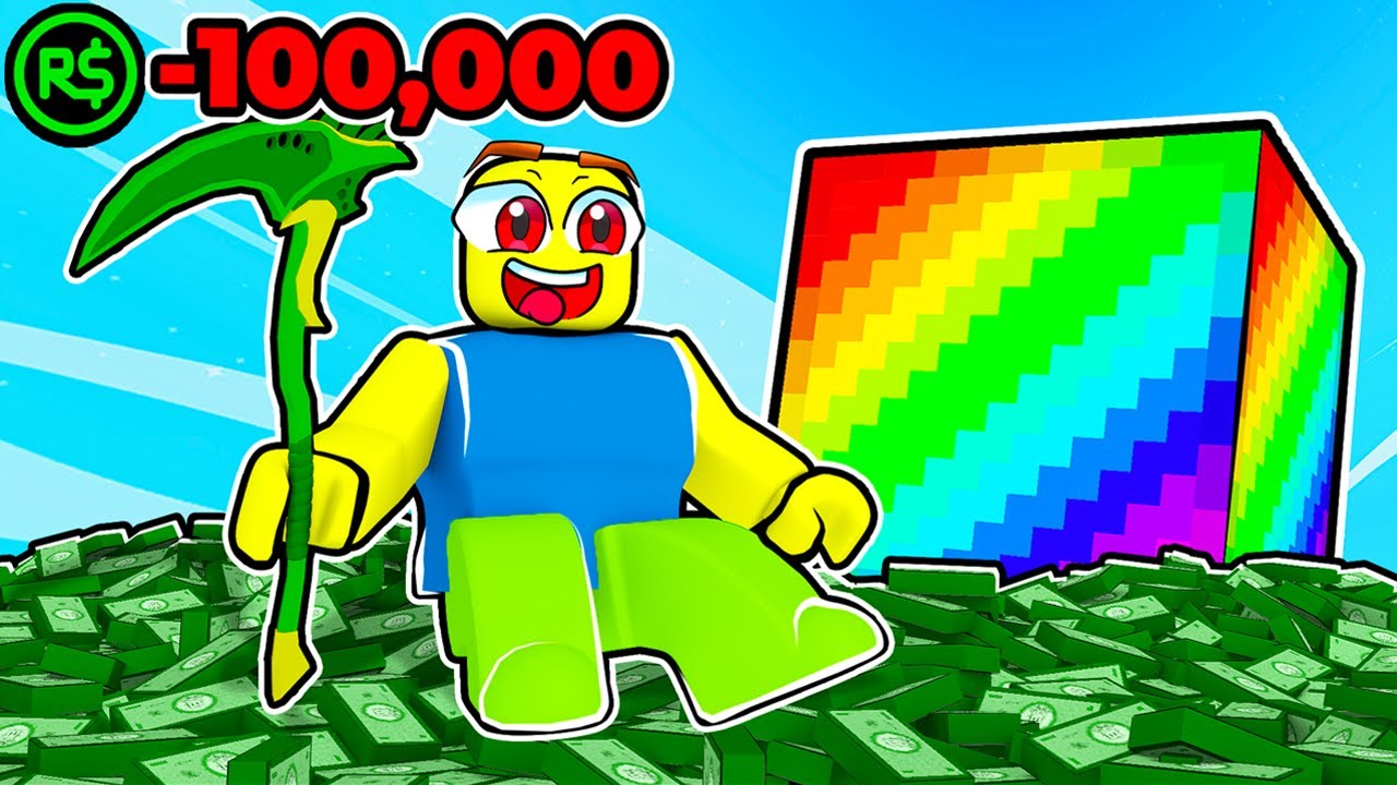 SPENDING $100,000 TO BECOME THE RICHEST MINER IN ROBLOX