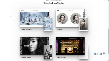 TIMBER -“ An Unusual Photography WordPress Theme      Warrick Aiden