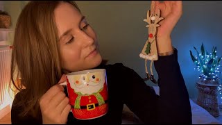 ASMR po polsku 🌙 ozdoby choinkowe *pogadanki przy herbatce* 🎄☕️ (polish whisper)