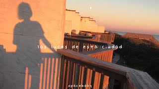 Video thumbnail of "División Minúscula - Las Luces De Esta ciudad Fronteras (Letra)"