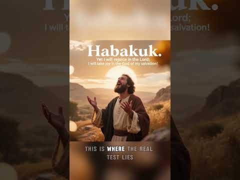 The Life of Habakkuk - Chapter 3:17-18