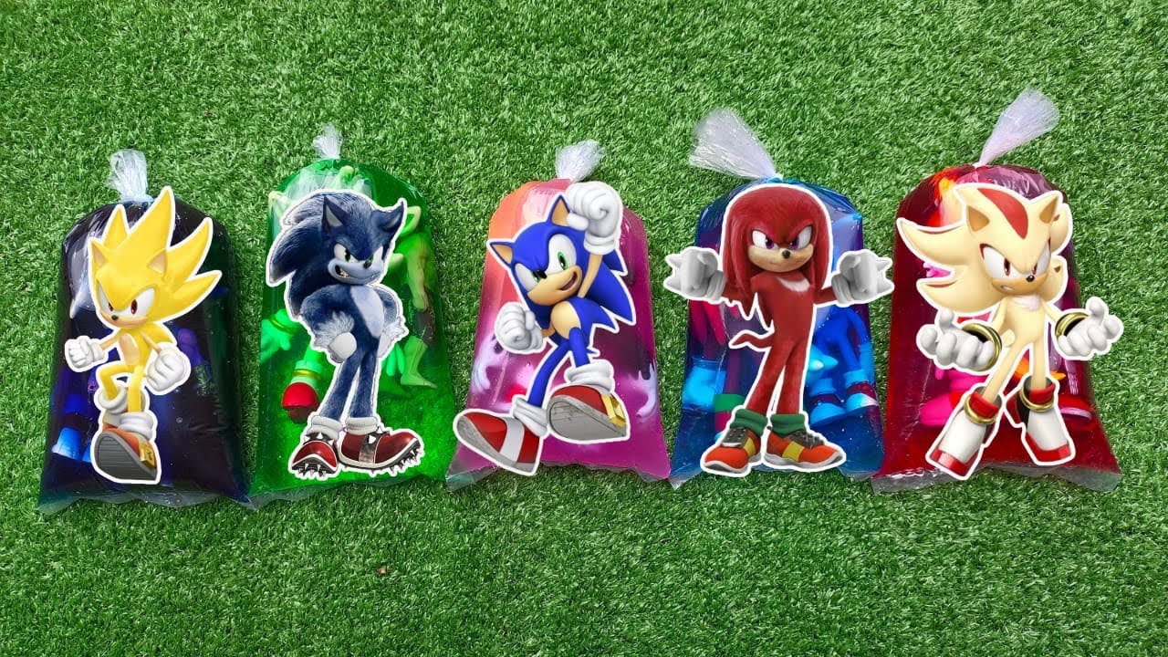 Sonic Hedgehog/Распаковка фигурки/Супер Соник/Вэрхог/Метал Соник/Наклз/Супер Шэдоу/Фигурка