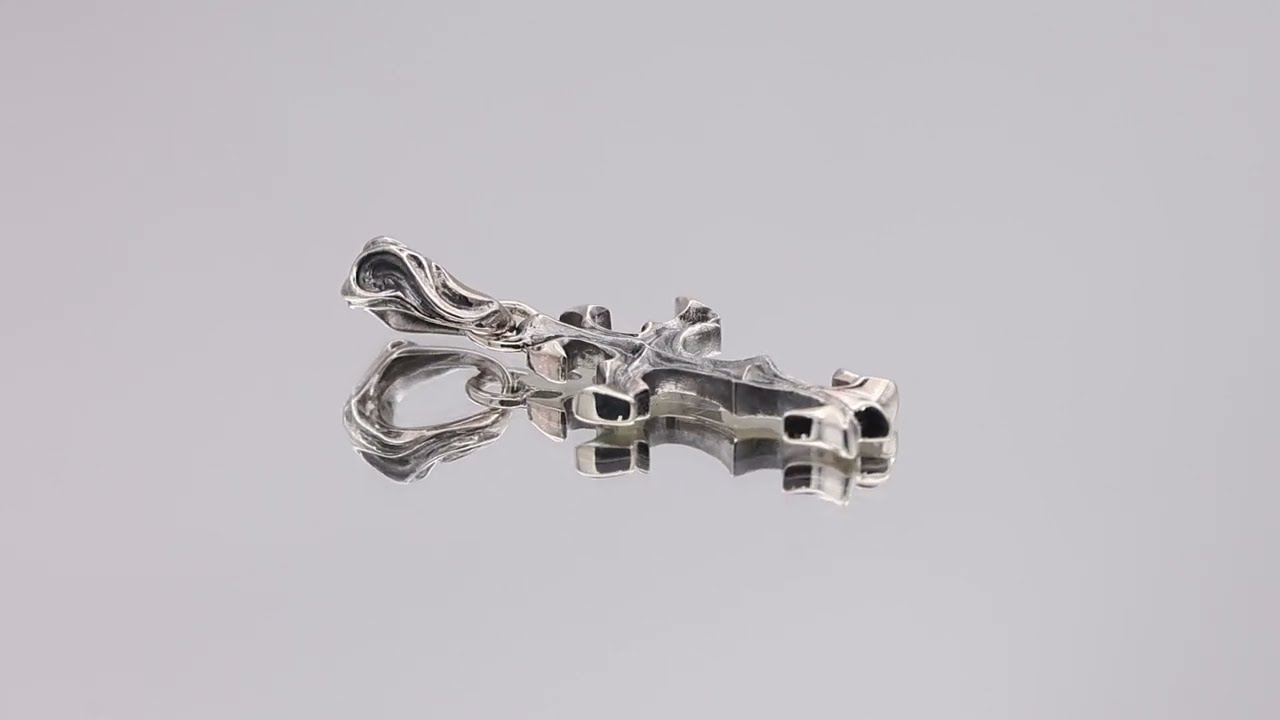 スモールブラッドレスクロスペンダント/F.A.L（シルバーアクセサリー）