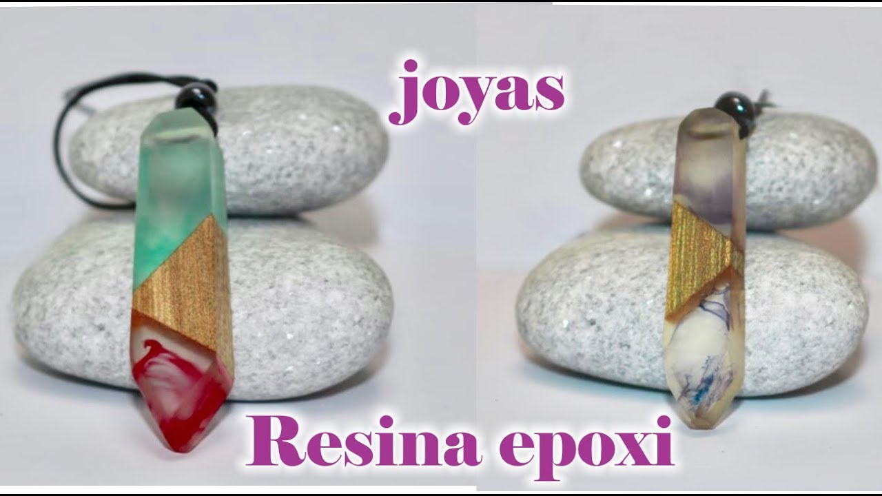 Cómo hacer joyas en Y MADERA Collares 💎💎 -