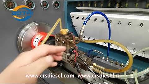 CR928S test bench for CAT 320D pump test