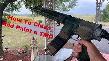 Cowboy Creations Ep. 12 - Cleaning And Repainting A Tippmann TMC