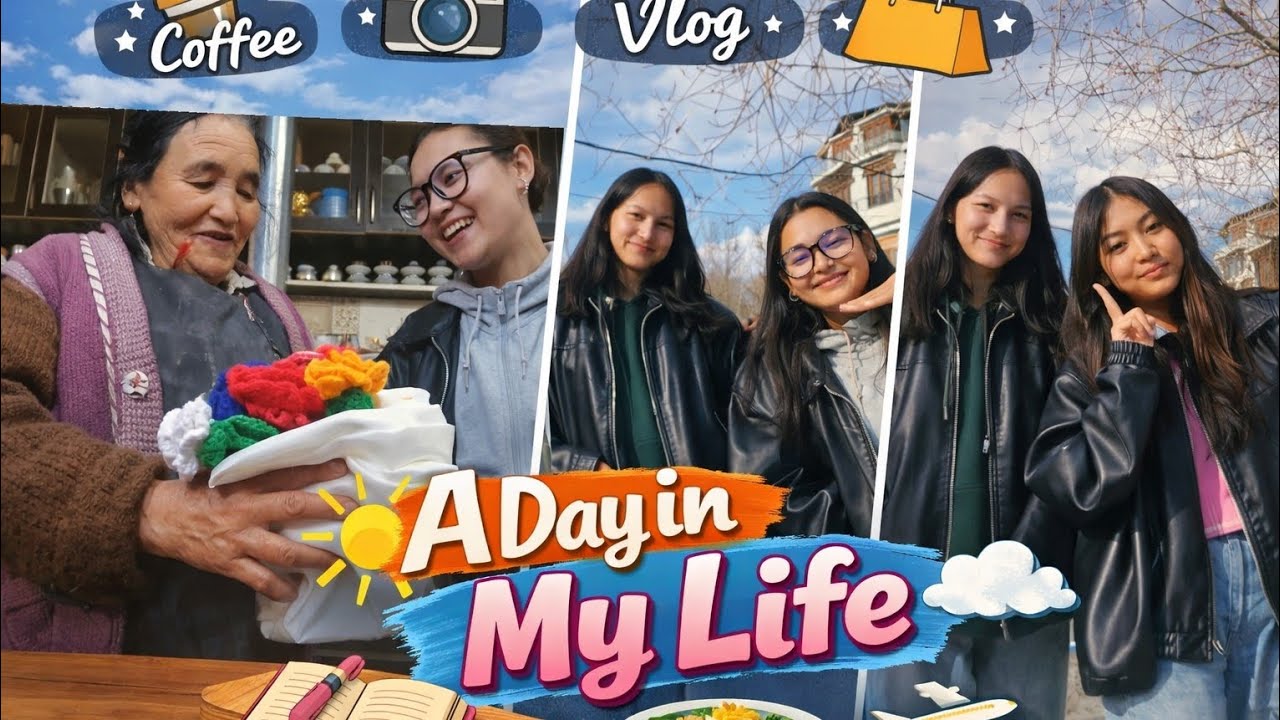 A day in my life ☺️🤎