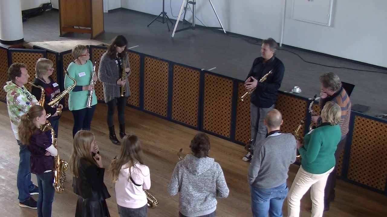 AFC Saxophone Academy - Uitleg toonladders Rolf Delfos