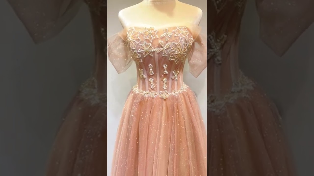 Charming Candy Pink Gradient-Color Prom Dresses 2022 A-Line