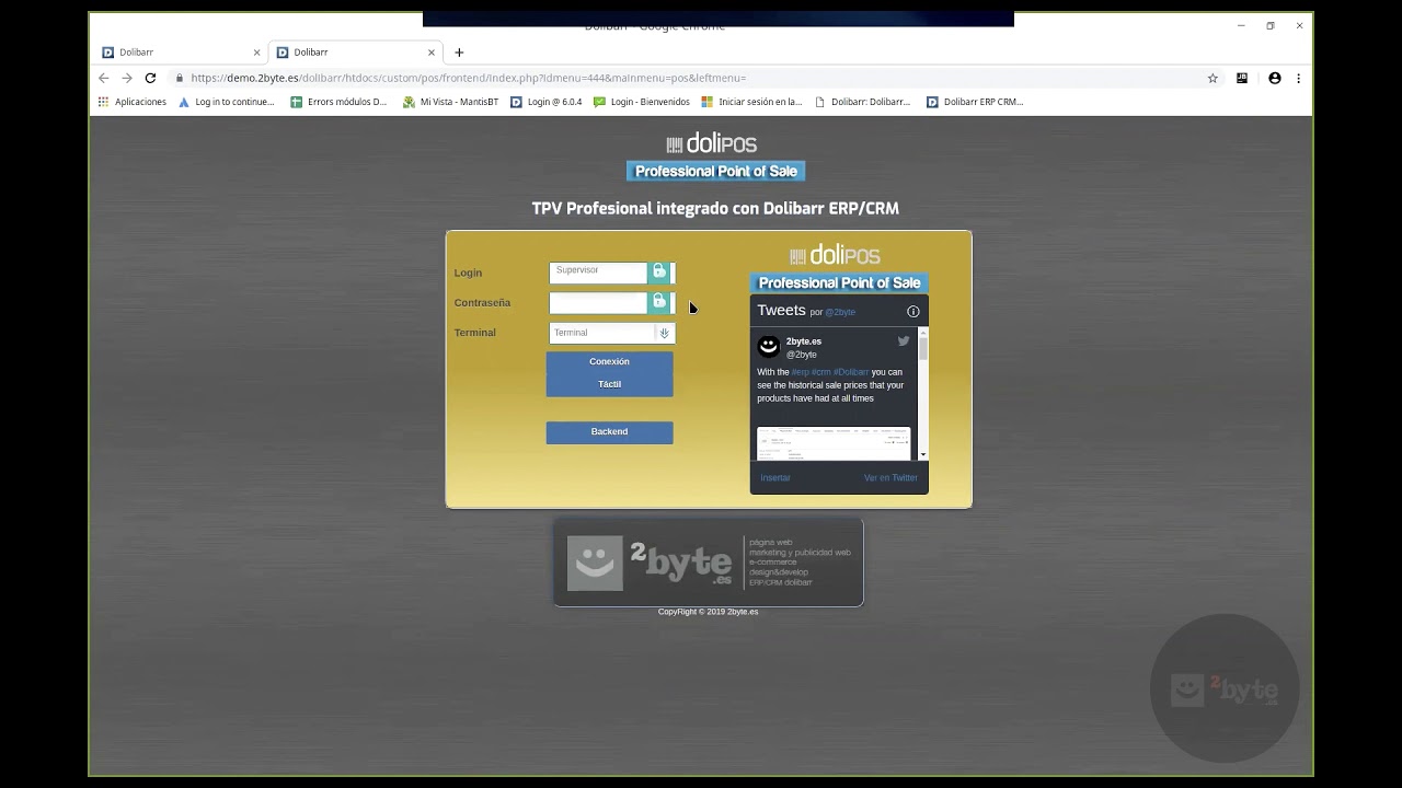 Solución completa a tu negocio online y offline con Dolibarr