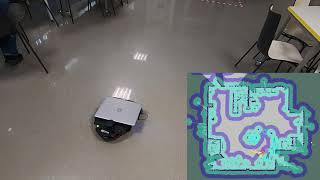 Magabot navigation with ROS