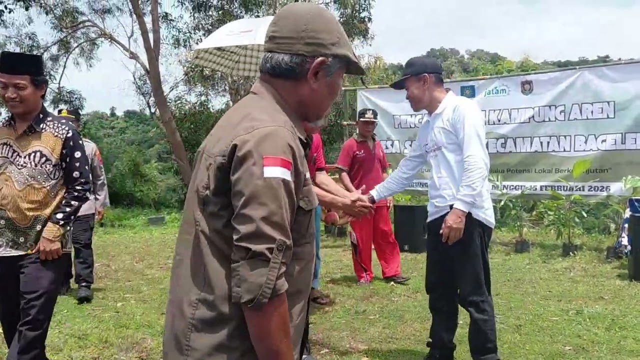 Peluncuran Kampung aren soko agung