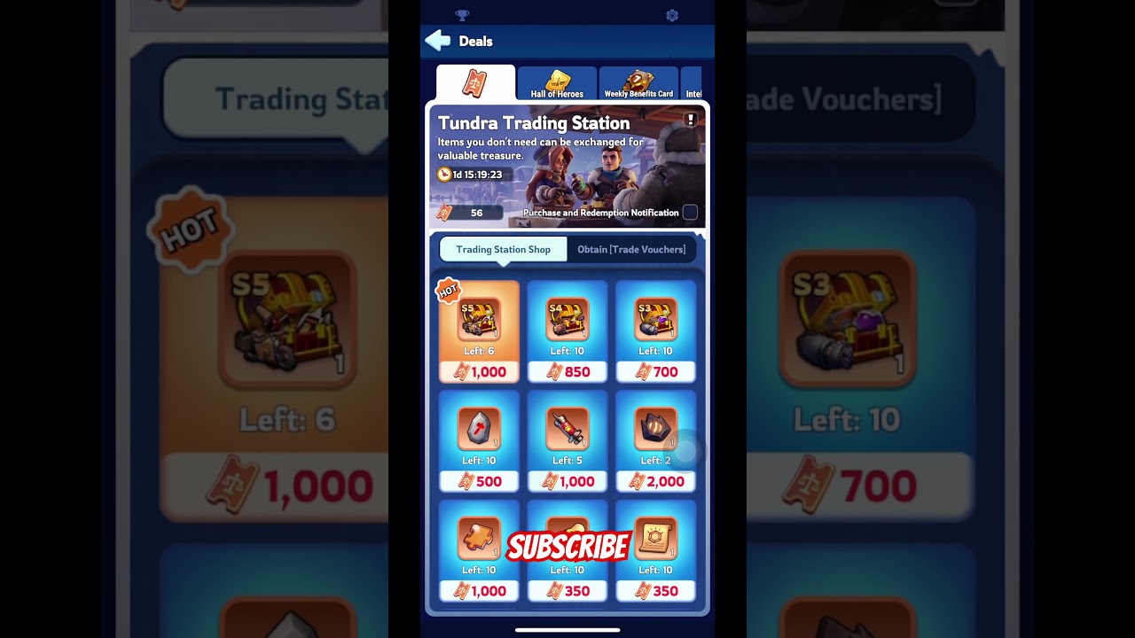 Gen5 Tundra trading station 