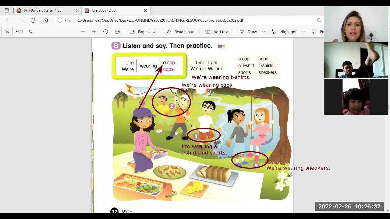 everybody 2 khoa 1a,mai anh1a huy1a video 1- 26/2/2022