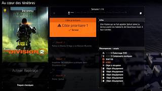 THE DIVISION 2 AU CŒUR DES TÉNÈBRES  CIBLE PRIORITAIRE 1 COMPLET