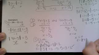 MAT 171 Absolute value with inequalities lecture video