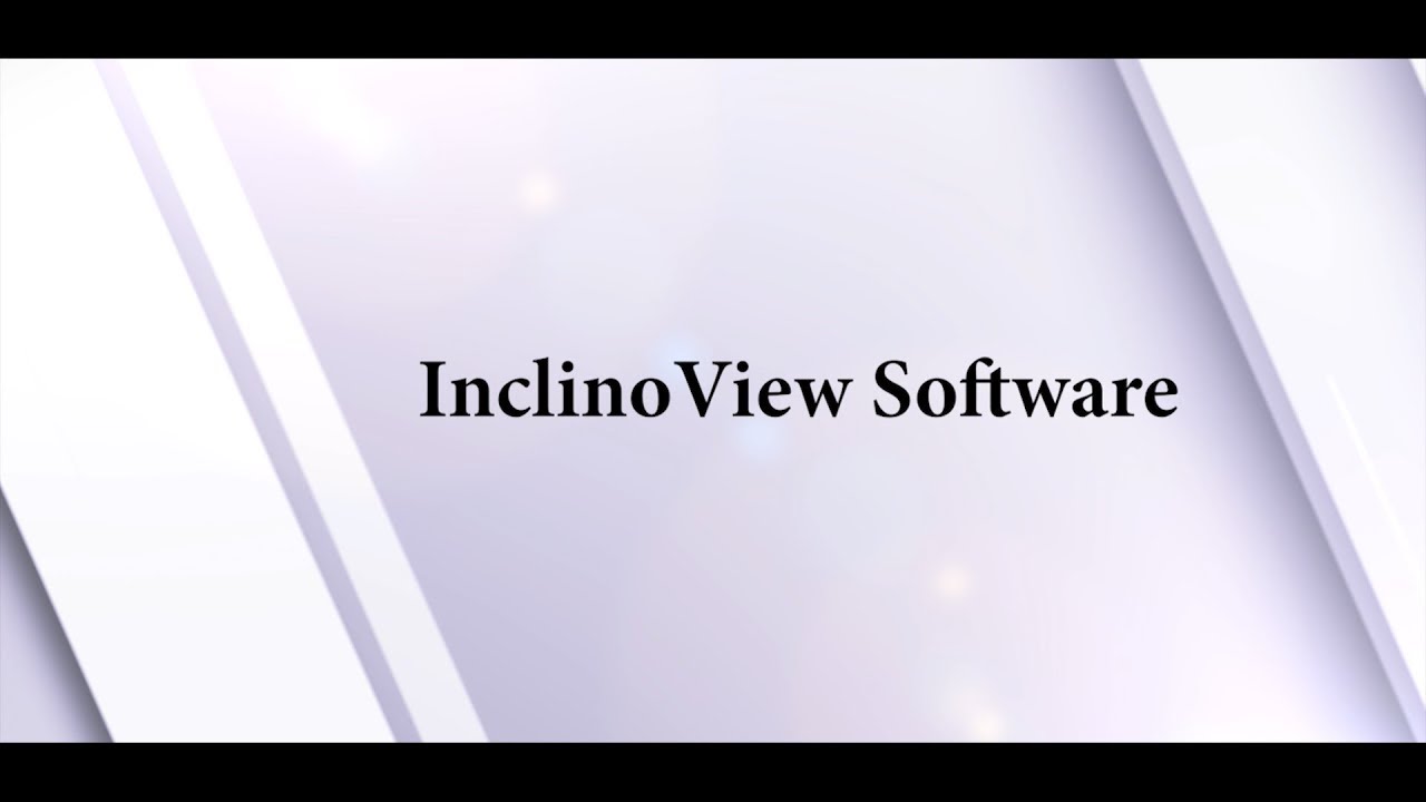 Digipro Inclino Software Using a Digital Inclinometer Analysis Software - InclinoView - YouTube