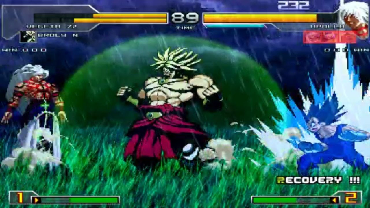 Broly and Vegeta Z2 vs Orochi Team | Epic Mugen Battles