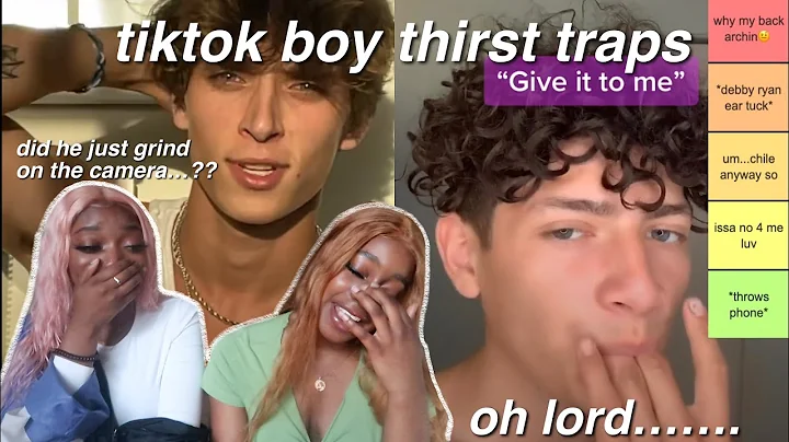 ranking tiktok thirst traps because we're down bad...