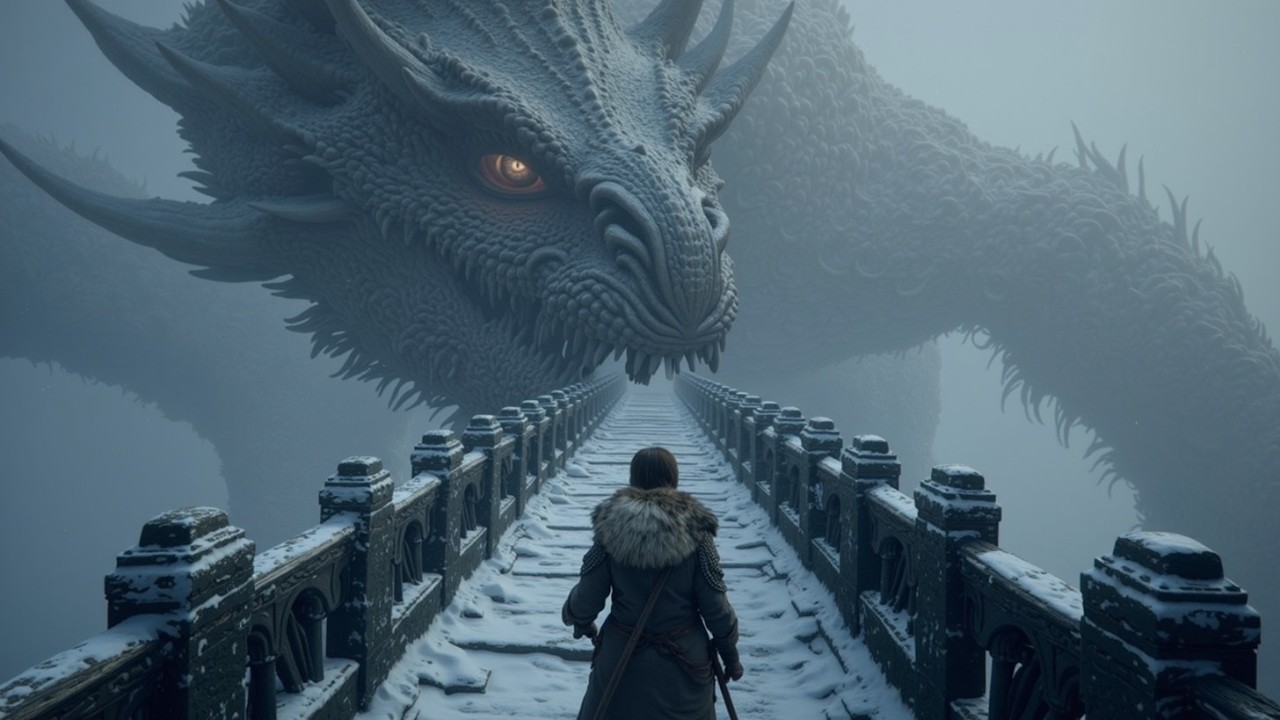 Эпическая зимняя боевая музыка ~ Рев Дракона в Морозе | Кинематографический фэнтезийный саундтрек