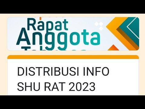 CARA MENGISI DAN PENGIRIM LAPORAN DISTRIBUSI BEKAS SHU KOPONTREN 2024