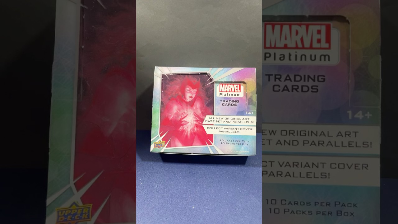 Chase HIT!!! 2023 Upper Deck Marvel Platinum trading cards Unbox Unleashed