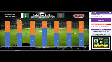 Excel Cricket Dashboard -VBA