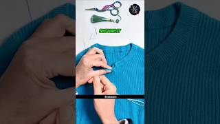 Small Neckline Alteration | Simple Sewing Hack #shorts