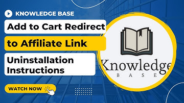 Add to Cart Redirect to Affiliate Link Uninstallation Instructions