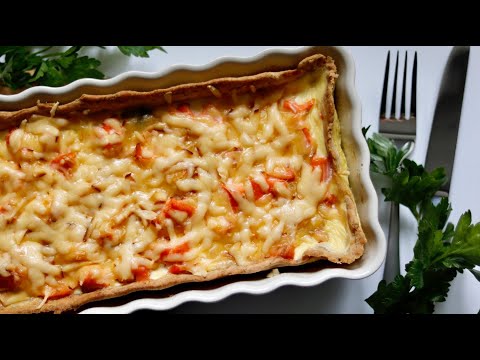 Video: Quiche S Lososem