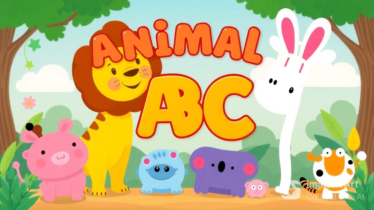 Animal ABCs | Fun Alphabet Learning Song for Kids & Toddlers