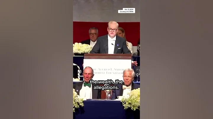 Still processing Thursday night at the Al Smith Memorial Dinner.  Such a fun bizarre night.