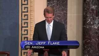 Senator Flake Delivers Maiden Senate Floor Speech