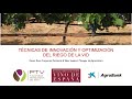 Vídeo promocional seminario &quot;Técnicas de innovación y optimización del riego de la vid&quot;