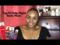 Best Date Night Scents | Top 10 Date Night Body Mists | Scents Men Love